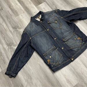 Vintage 90s - Y2K  Rocawear Denim Jacket Size 2xl